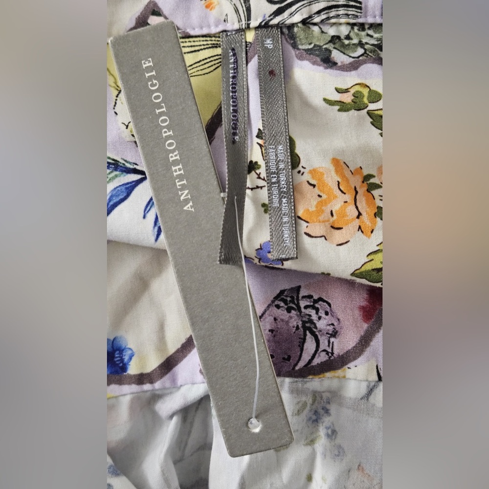 BY ANTHROPOLOGIE
The Pollie Short-sleeve Swing Tunic Mini Dress In Purple - Picture 5 of 5